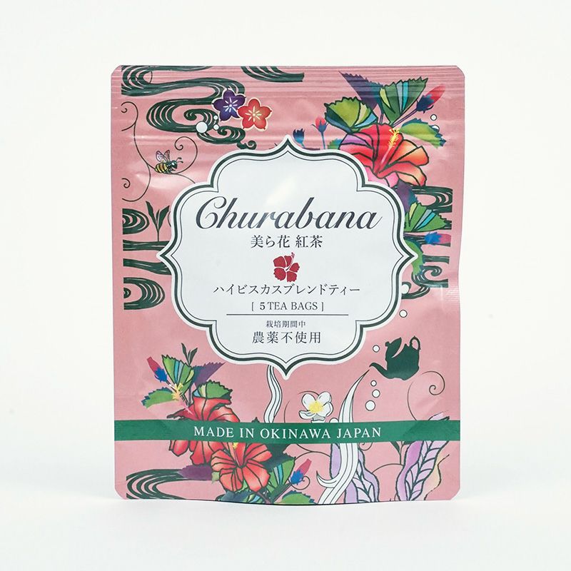 【美ら花紅茶】ハイビスカスブレンドティー　5TEA BAGS