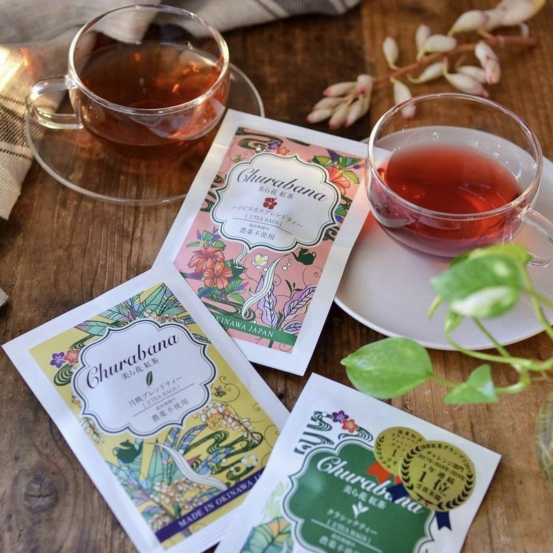 【美ら花紅茶】ハイビスカスブレンドティー（2 TEA BAGS）