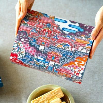 【樂園百貨店限定】首里城最中（4種・計8本入り）
