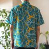 【RYUKYU SHIRT】MARINE（BLUE×GOLD）