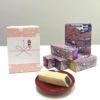 【樂園百貨店限定】首里城最中4個セット（春期限定さくら包装紙）