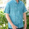 【RYUKYU SHIRT】KARAKUSA（Cobalt）