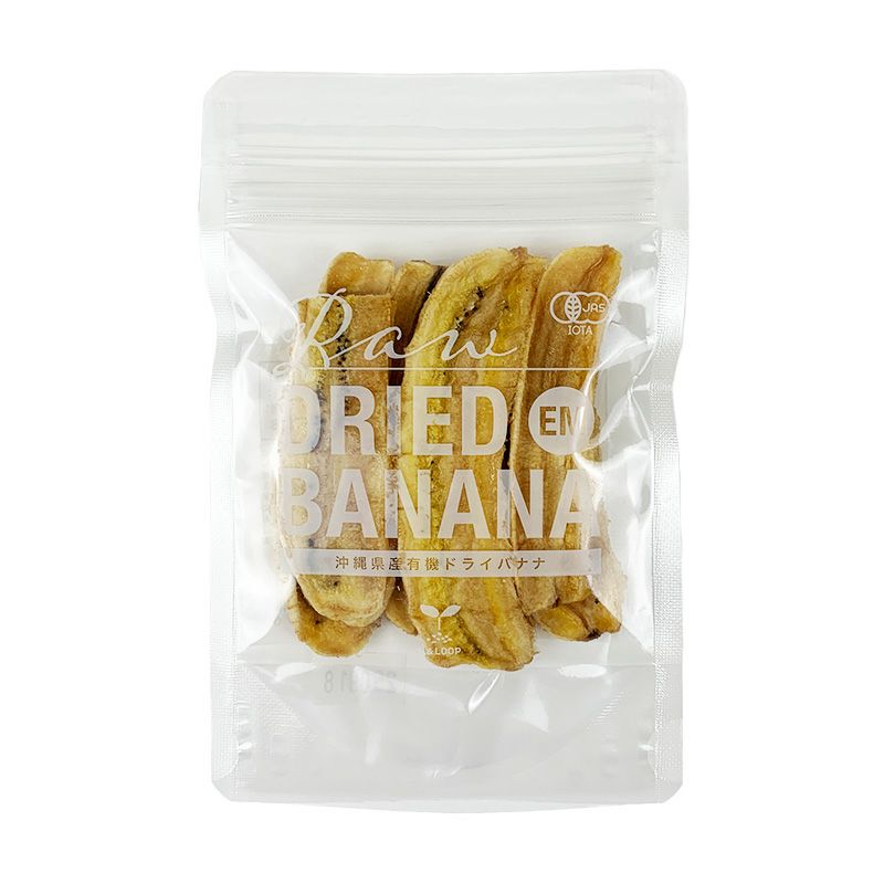 【EM研究機構】有機ドライバナナ