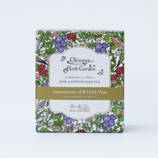 〈Ｏｋｉｎａｗａ　Ｈｅｒｂ　Ｇａｒｄｅｎ〉ティーバッグ　６ブレンド　アソート
